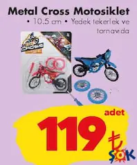 GOKİDY OYUNCAK METAL CROSS MOTOSİKLET indirimli fiyat GOKİDY OYUNCAK METAL CROSS MOTOSİKLET fiyat ve kampanya bilgisi